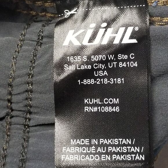 Kuhl Jeans Womens 8R 28x32 Blue Straight Leg Outdoors GorpCore Hiking Stretch - Picture 5 of 9